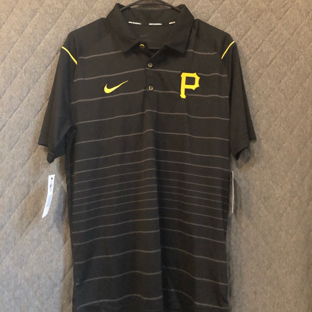 Pittsburgh Pirates Nike Dri Fit polo